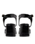 Zapatilla Picuda Negra Ankle Strap 606